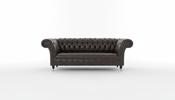 3 Sitzer Chesterfield Polster Sofas Design Luxus Couch Sofa Leder