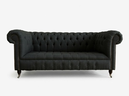 3 Sitzer Chesterfield Polster Sofas Design Luxus Couch Sofa Samt Couchen