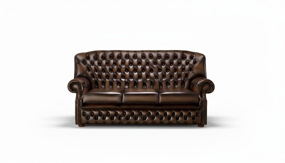 3 Sitzer Couch Polster Chesterfield Sofa Couchen Sitz Garnitur Neu