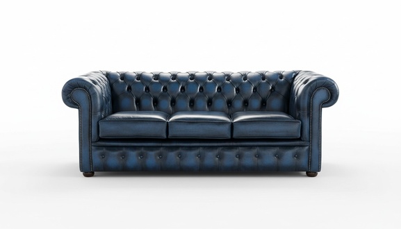 3 Sitzer Couch Textil Stoff Sofa wählbare Farbe Wohnzimmer Chesterfield Couchen