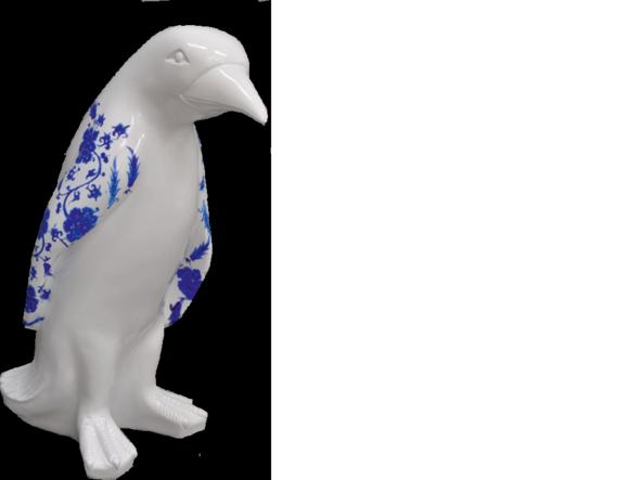 Design Pinguin Figur Statue Abstrakt Skulptur Figuren Skulpturen Dekoration
