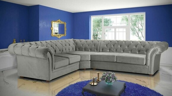 Couch Polster Chesterfield Sofa Maßfertigung Couchen Sofas Garnitur