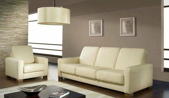 Sofagarnitur 3+2+1 Sitzer Set Design Sofas Polster Relax Couchen Leder