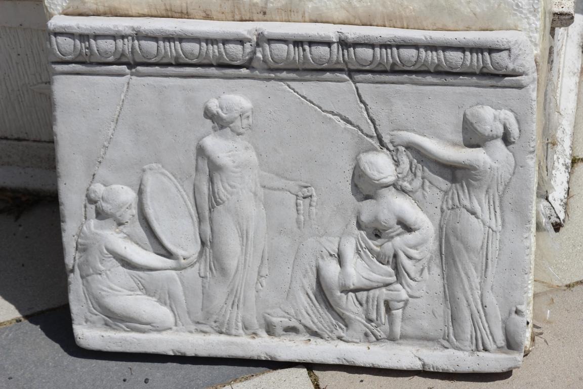 Relief Bilder Figuren Deko Dekoration Rom Wand Bild Garten Wand Skulptur Sofort