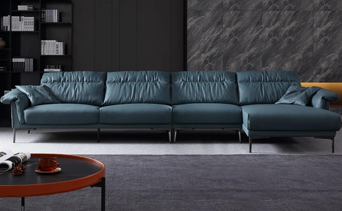 Wohnzimmer L-Form Modern Elegant Wohnlandschaft Design Sofa Couch Polsterung