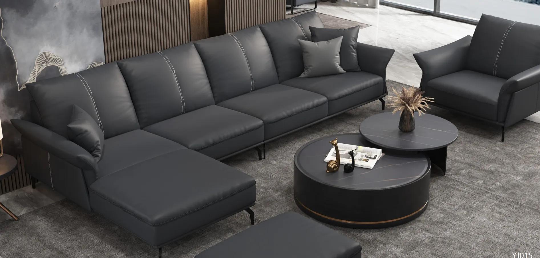 Sofa Ecksofa L Form Sessel Couchtisch Hocker Ecksofa 3tlg. Modernes