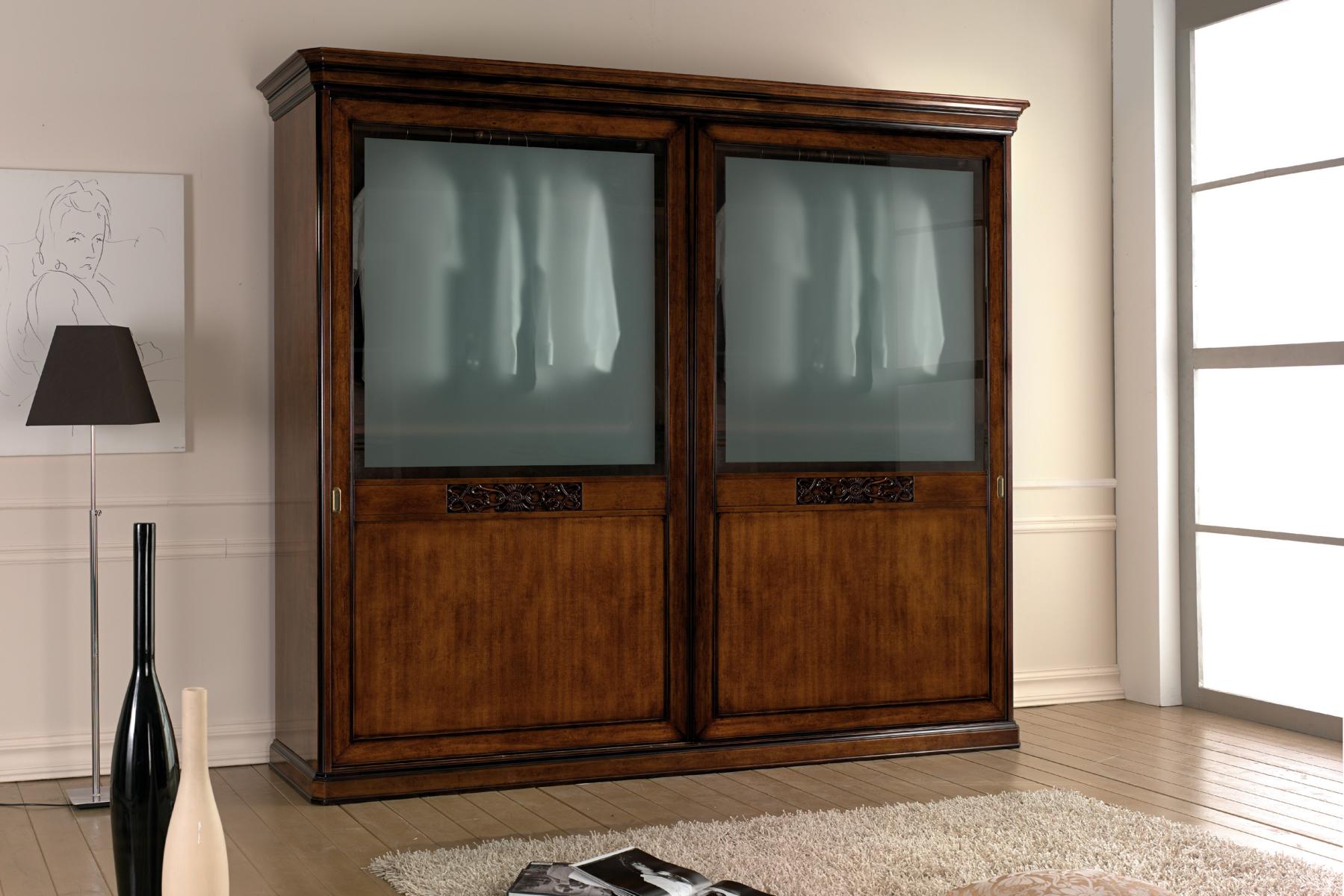 Kleiderschrank Holzschrank Schrank Massive Schlafzimmer Möbel Holz Echtholz