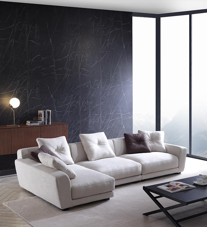 Design Ecksofa L form Couch Polster Textil Sofas Luxus Wohnzimmer