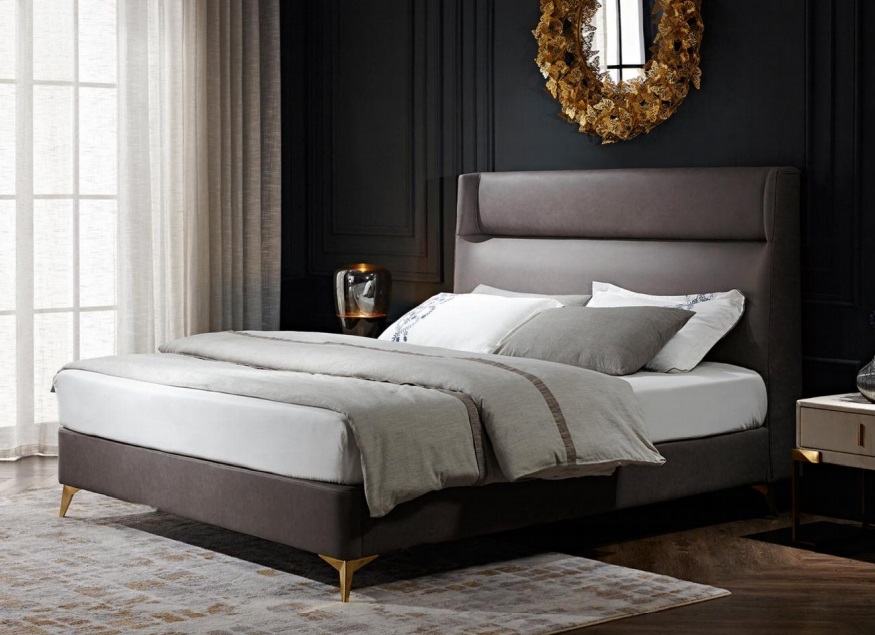 Bett Textil 2x Nachttisch 3 tlg. Schlafzimmer Set Möbel Modern Luxus Betten Neu