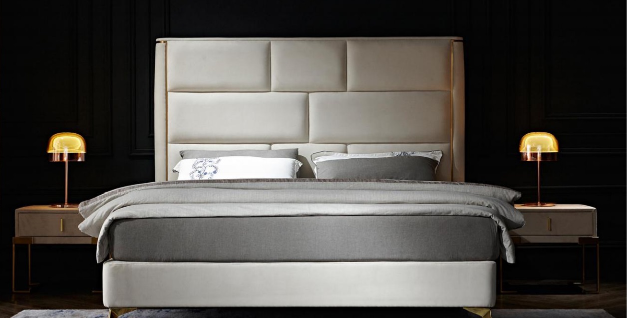 Bett 3tlg. Schlafzimmer Set Design Modern Luxus Schlafzimmer Nachttisch Betten