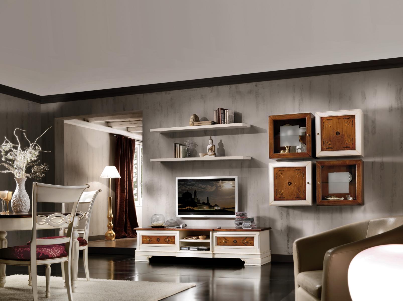 Wohnzimmer-Wandschrank-Set Wandschrank-Set Wandregal für Wohnzimmer TV Wandregal für Wohnzimmer