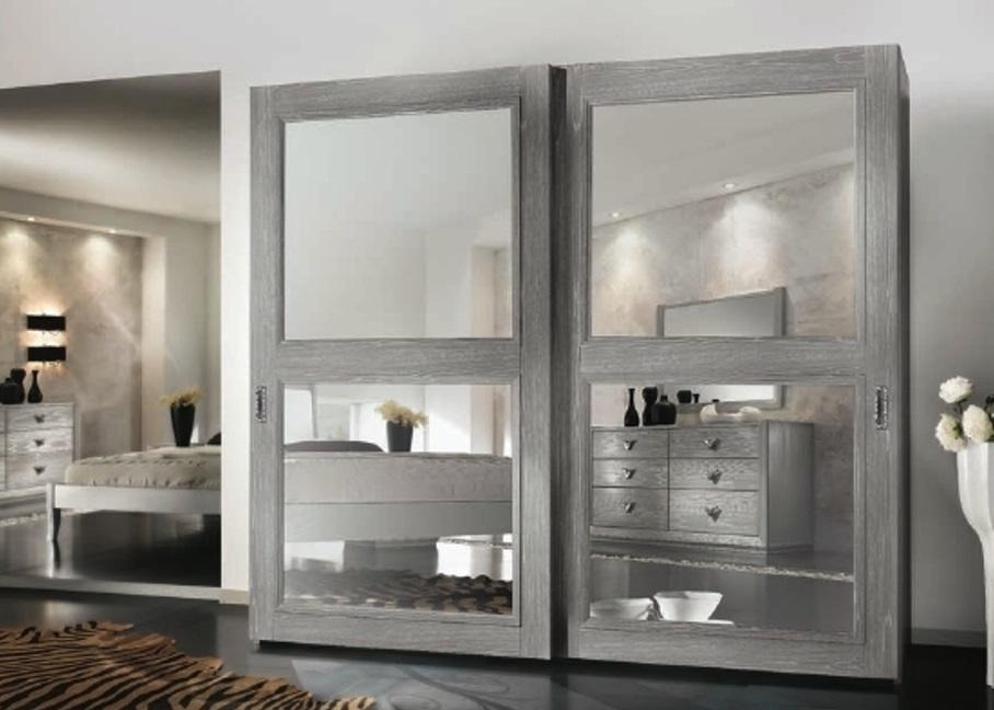 Schränke Schrank Kleiderschrank Schiebetüren Holz Möbel Einrichtung Italien