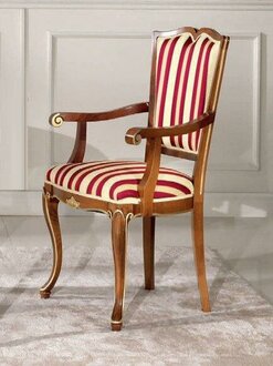 Esszimmer Holz Möbel Stühle Luxus Design Polster Stuhl Lehn Sitz Büro Möbel