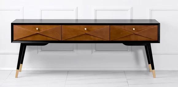 Konsolentisch Tisch Konsole Kommode Sideboard Modern Braun Design