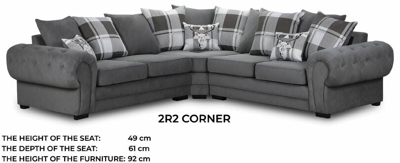 Stoffsofa Luxus Stoff Eckgarnitur Wohnzimmer Ecksofa Sofas L-Form Sofa Ecke