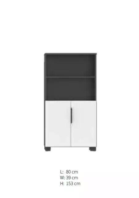 Büro Akten Regal Schrank Holz Regale Schränke Office Arbeitszimmer Möbel Neu
