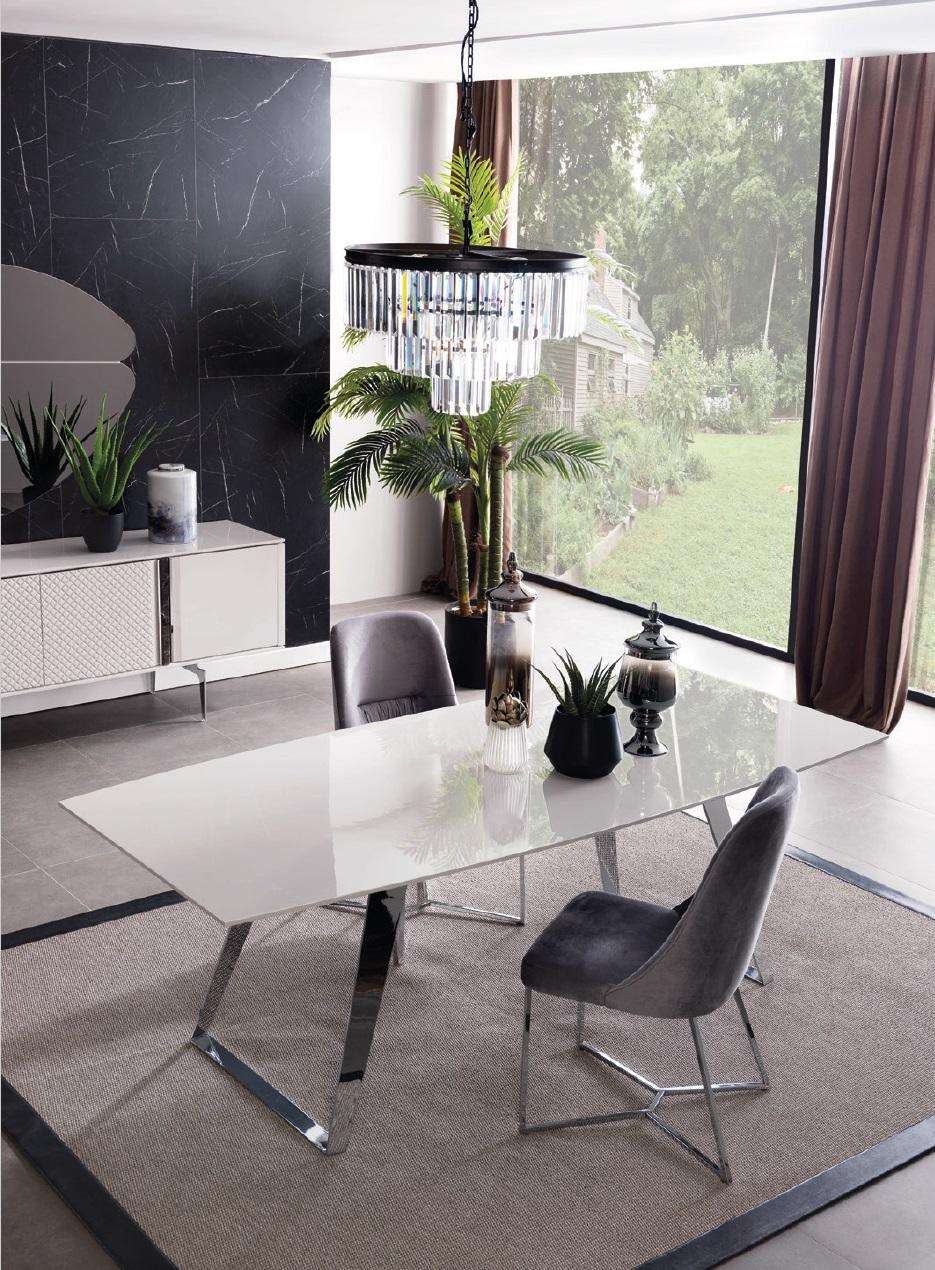 Komplett Set Esstisch 4x Stühle Esszimmer Set Ess Gruppe Tisch Tische 5tlg