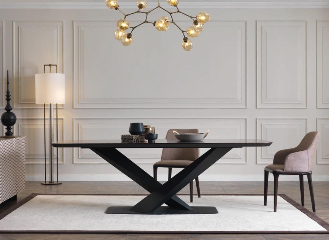 Luxus Esstisch Design Tisch Esszimmer Tische Metall Design Möbel
