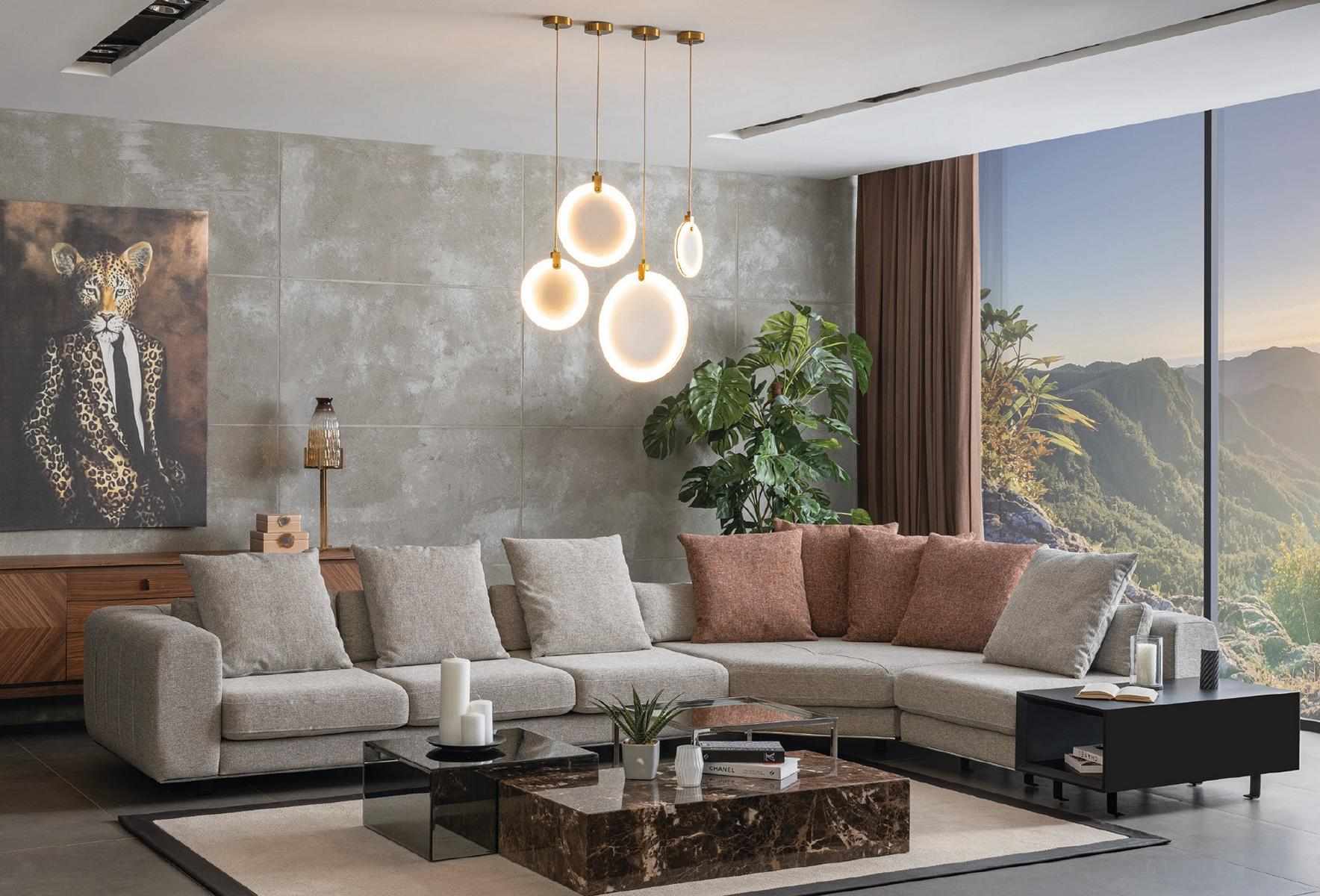 Wohnlandschaft Sofa Ecksofa Design Möbel Couch L-Form Stil Modern