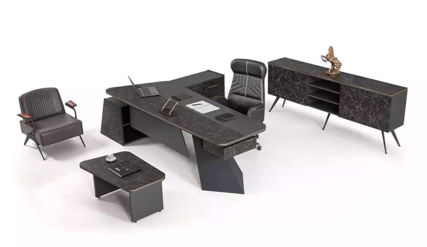 Büroschrank Arbeitszimmer Moderne Grau Aktenschrank Büro Einrichtung