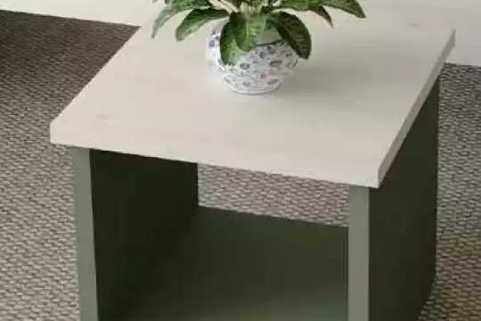 Moderner Quadratischer Couchtisch Luxus Büro Beistelltisch Holztisch