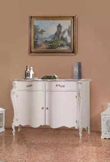 Klassische Kommode Holz Sideboard Schrank Schränke Italienische Möbel