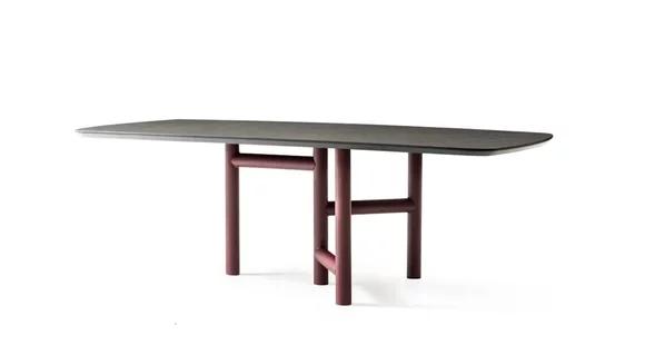 Ausziehbarer Küchentisch Esszimmertisch Design Luxus Holz Grau Tisch