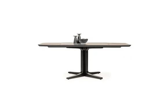 Moderner Esszimmertisch Designer Esszimmer Möbel Brauner Holztisch