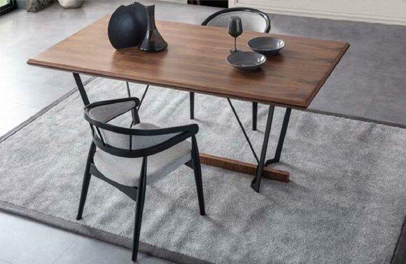 Esstisch Esszimmertisch Tisch Esszimmer Holztisch Braun Holz 180 cm