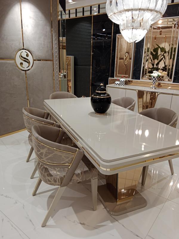 Luxuriöser 4x Stühle Exklusives Design und Hochwertige Verarbeitung