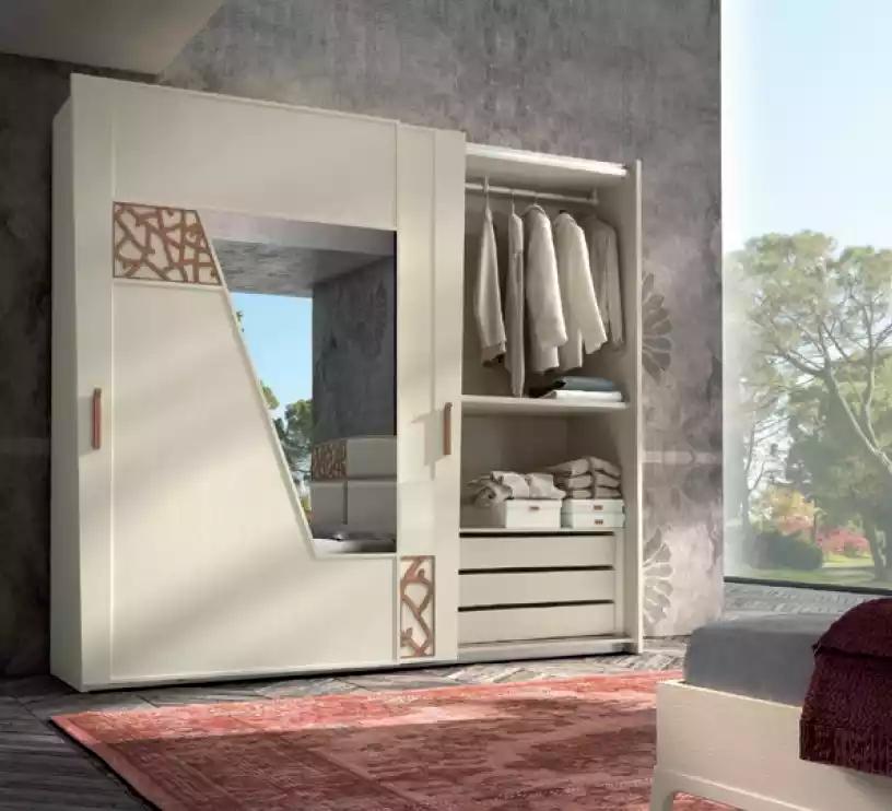 Kleiderschrank Schlafzimmer Sechstüriger Schrank Holz Schlafzimmer Schrank