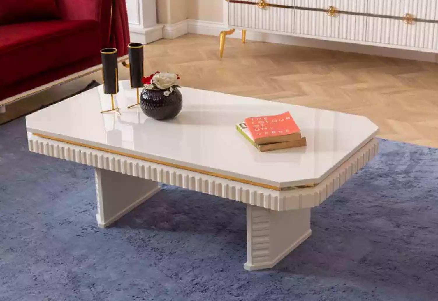 Couchtisch Wohnzimmer Möbel Tisch Modern Design Luxus Beistelltisch