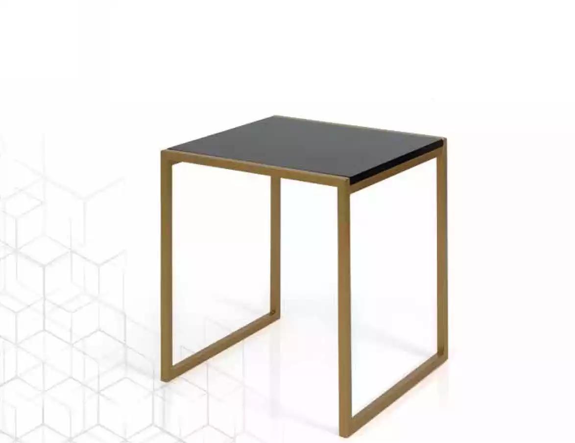 Wohnzimmer Beistelltisch Möbel Stil Modern Material Edelstahl Design
