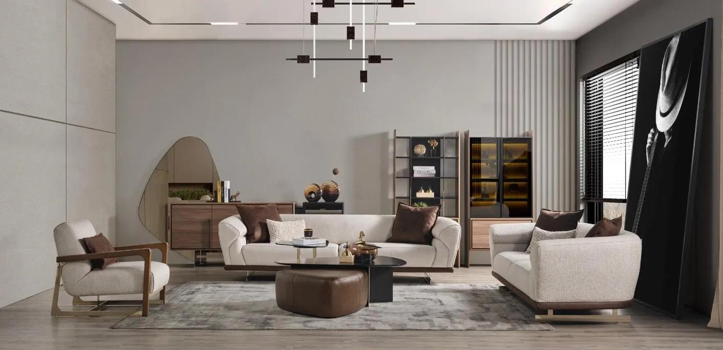Sofagarnitur 3311 Sitzer Wohnzimmer Set Modern Set Neu Luxus Möbel