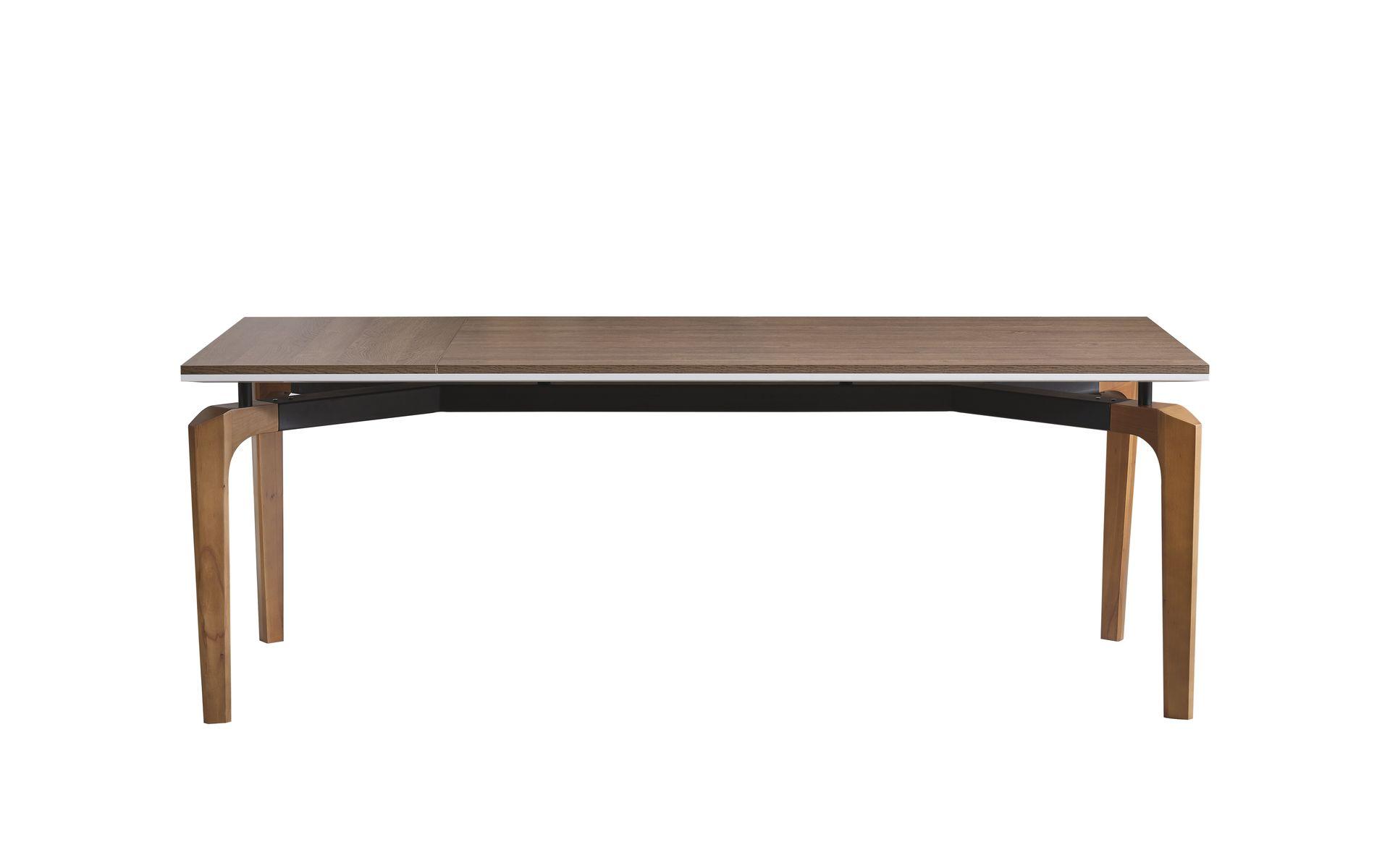 Luxus Brauner Esstisch Moderne Esszimmer Möbel Stilvolle Holztische