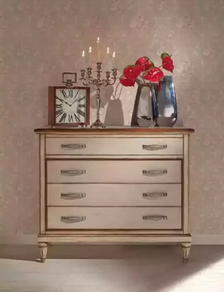 Modern Holz Kommode Schlafzimmer Luxus Möbel Designer Neu