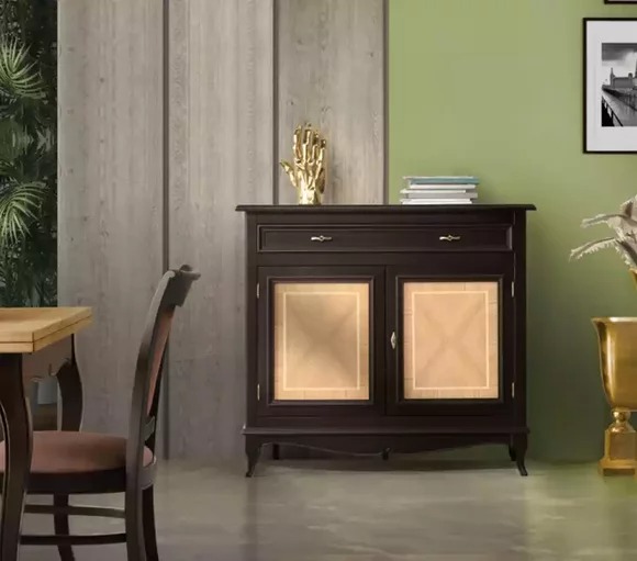 Kommode Sideboard Holz Anrichte Esszimmer Design luxus Möbel