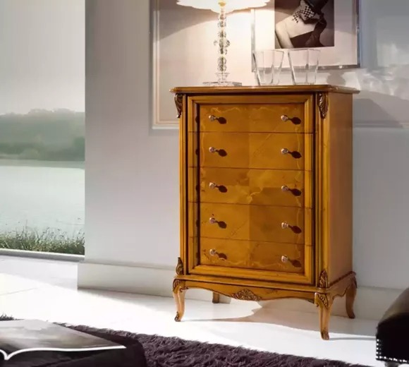 Luxus Kommode Schlafzimmer Holz Italienische Stil Möbel Designer