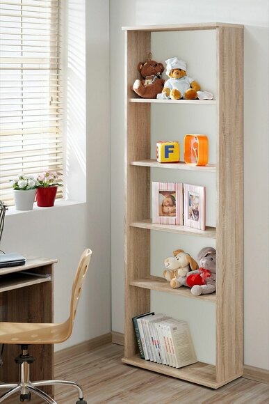 Schlafzimmer Bücherregal Regal Einrichtung Designer Holz Modern Möbel Neu