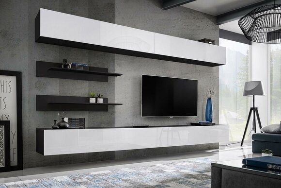 Wohnwand Wohnzimmer Set Wandschrank Wohnzimmer Neu Holzmöbel