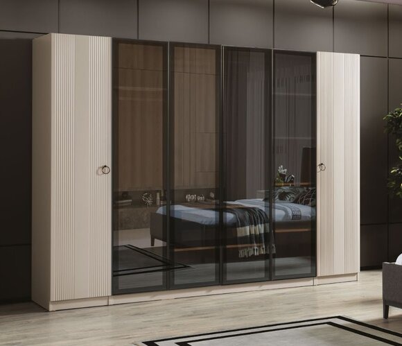 Luxus Kleiderschrank Schlafzimmer Stil Modern Holz Möbel Schränke Schrank