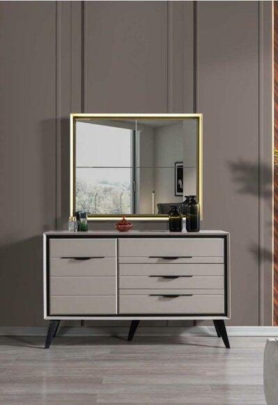 Weiße Schlafzimmer Kommode Designer Aufbewahrungsschrank Holzmöbel Neu