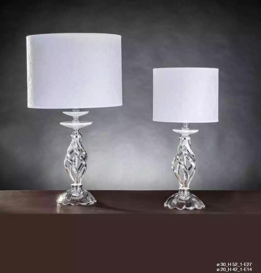 Tischleuchte Antik Stil Tisch Lampe Kristall Leuchte Lampen Leuchten Neu