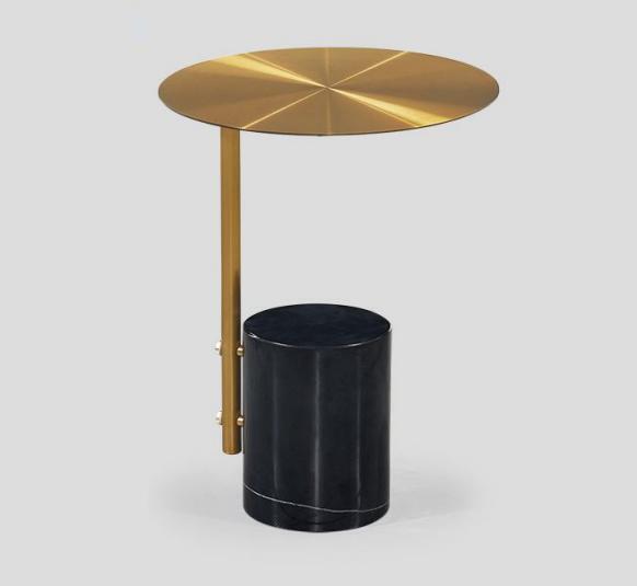 Beistell Tische Wohnzimmer Rund Hochwertig Modern luxus Couchtisch Metall