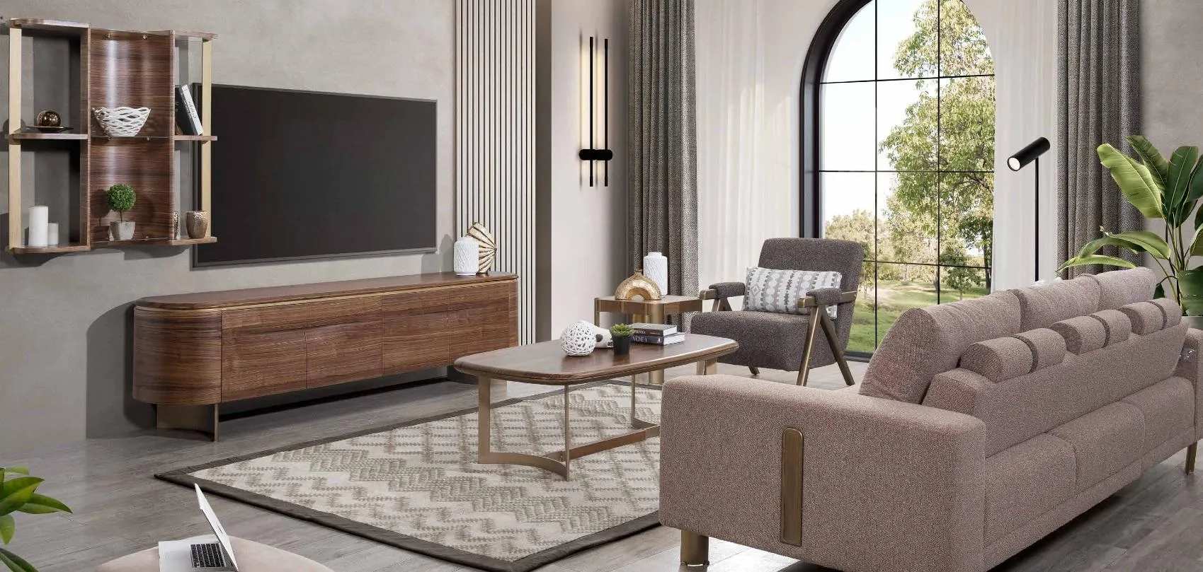 Designer Modern Möbel Wand Regale TV-Ständer Wandschrank Hänge