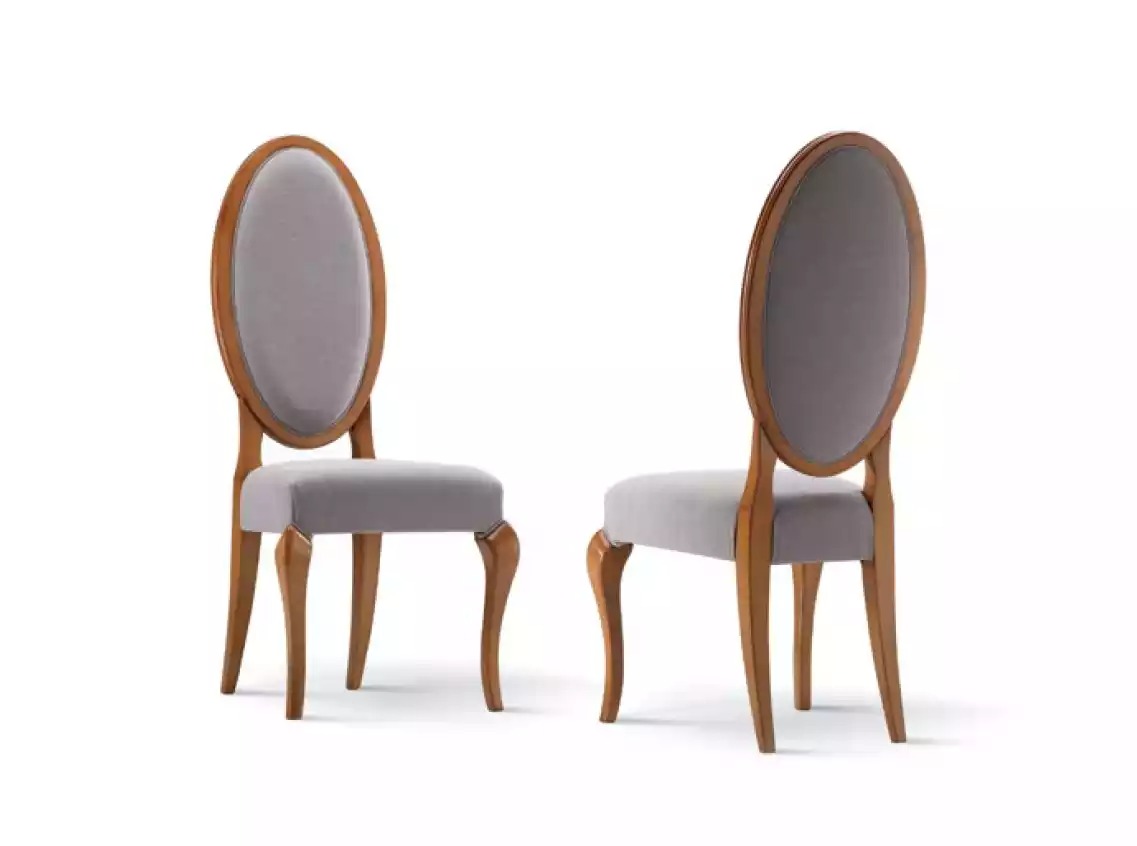 Esszimmer Stühle Holz Luxus Sessel Stuhl Braun Wohnzimmer Möbel Neu