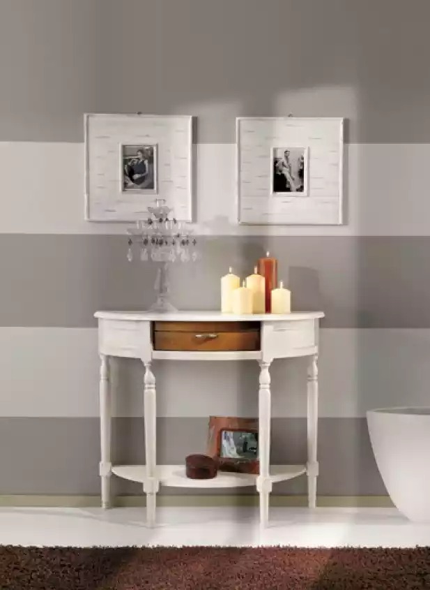 Schminktisch Konsolentisch Konsole Tisch Luxus Holz Schlafzimmer Weiß