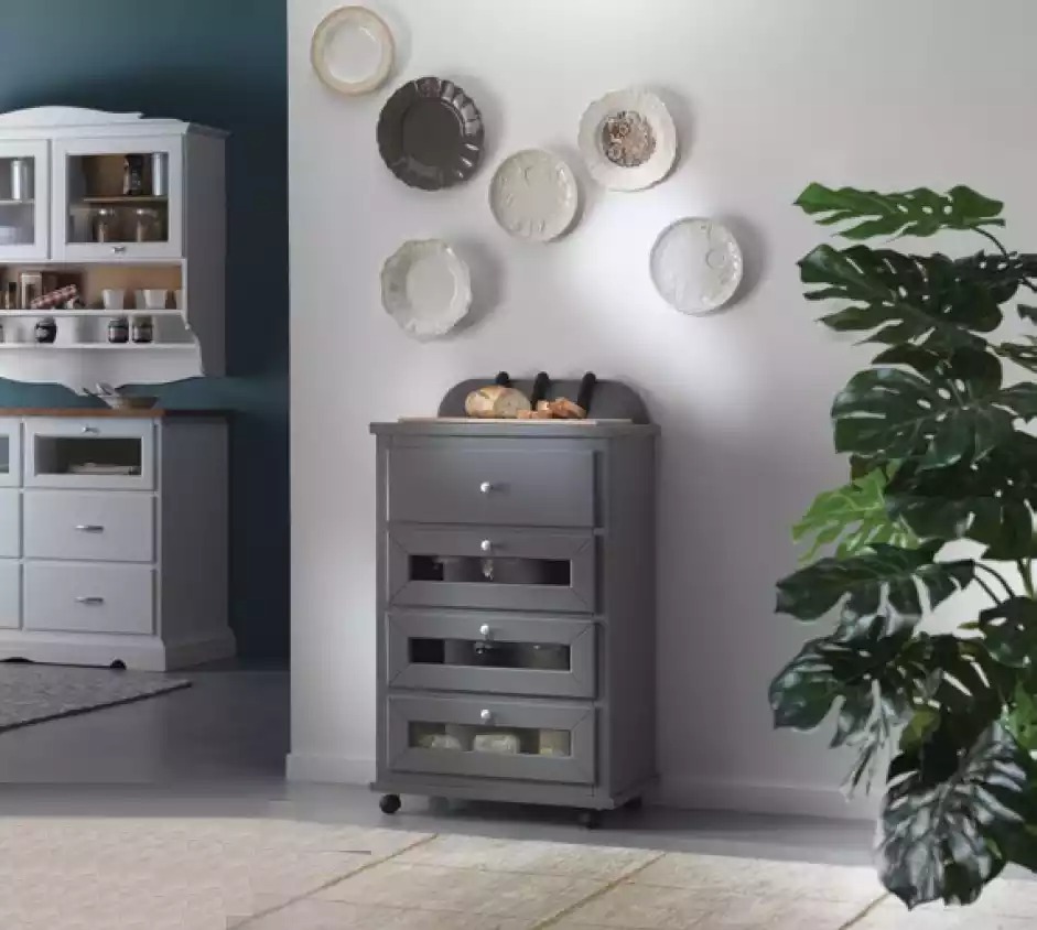 Esszimmer Schrank Klassische Vitrine Klassisches Seitenschrank Neu