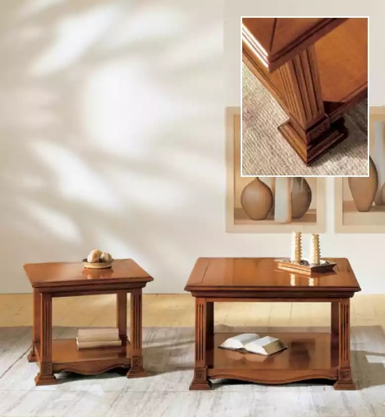 Couchtische Beistelltische Wohnzimmer Holz Tische Luxus Stil Tisch