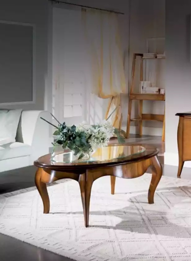 Couchtisch Design Tische Holz Tisch Luxus Wohnzimmer Möbel 125x70